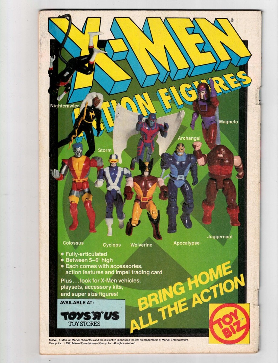 X-Men #1 Marvel Comics Vol. 1 1991 Direct Jim Lee Cover Fair Paper