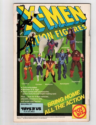 X-Men #1 Marvel Comics Vol. 1 1991 Direct Jim Lee Cover Fair Paper