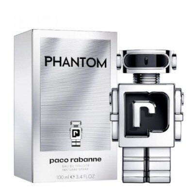 Phantom by Paco Rabanne 3.4oz EDT Spray for Men New in Sealed Box