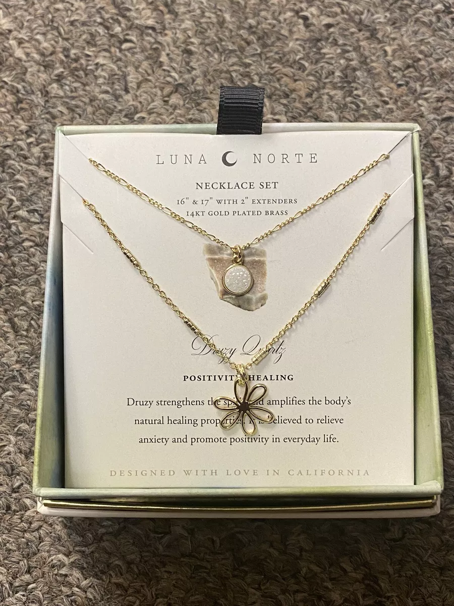 Luna norte cheap quartz necklace