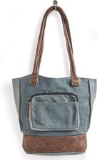 Mona B Two-in-one Crosscity Tote/backpack Ocean