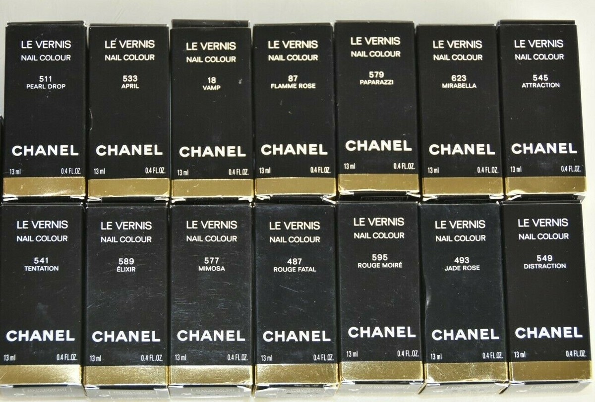 NEW Chanel Le Vernis Nail Colour FULL SIZE IN BOX Choose
