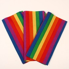 3 PACK LGBT RAINBOW GAY BANDANNA LGBTQ HANDKERCHIEF