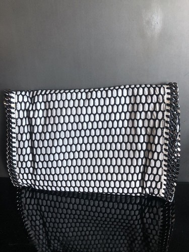 Authentic Pristine Stella McCartney Falabella Tote Bag Black Wool Faux Leather - Picture 11 of 24