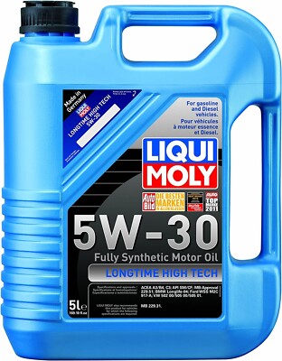 Liqui-Moly SAE 5W-30 Longtime High-Tech Engine Oil - 5.28 Quart