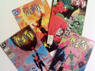The Weird #1 2 3 4 DC 1988 Fn/VF lot Justice League Batman Superman Captain Atom - Image 1 of 4