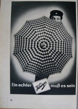 Originalwerbung Werbung Reklame Knirps Taschenschirm 1952