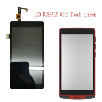 For SUNMI M2 T7820 T7281 LCD Display With Touch Screen Sensor Digitizer Full Ass
