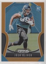2019 Panini Prizm Rookies Orange Prizm 220/249 Josh Oliver #371 0c2