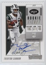 2018 Panini Contenders Rookie Ticket Stubs /40 Trenton Cannon #169 Auto 3y4