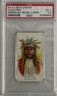 1888 N2 ALLEN & GINTER CLAM FISH AMERICAN INDIAN CHIEFS PSA
