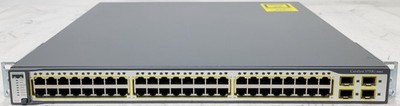Cisco Catalyst 3750G 48 Port Gigabit Switch IOS 12.2 4x SFP WS-C3750G-48TS-S