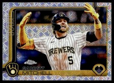 2025 Topps Chrome Logofractor Edition #28 Garrett Mitchell