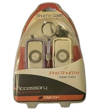 Digicom Ipod Shuffle Skin And Zipper Cases For Ipod Shuffle 2 Pack P33