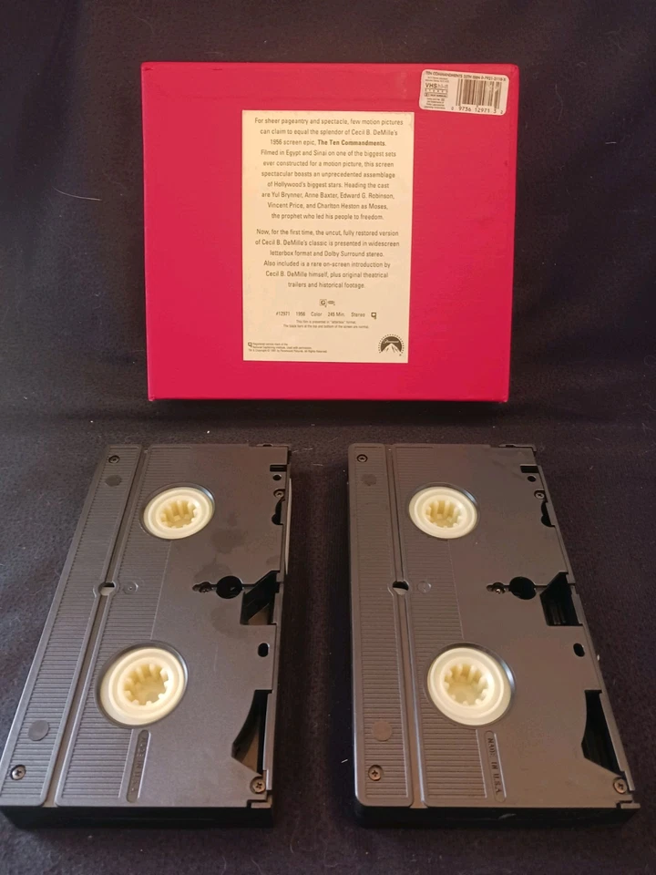 Cecil B. DeMille's The Ten Commandments (VHS 35th Anniversary Collector's Set) - Image 4 of 4