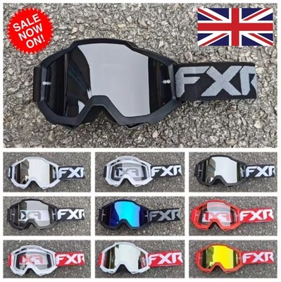 Motorrad Rennbrille Motocross Dirt Bike Offroad Brille MX MTB ATV UTV UK