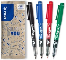 Pilot V-Sign Pen Liquid Ink 2.0 mm Tip Black Blue Red Green