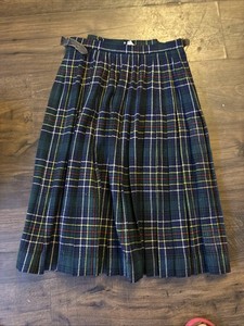Vintage Quale 100% Wool Kilt Multi Color