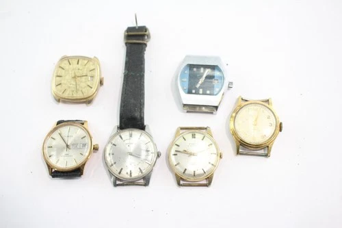 Mechanical Vintage Watches Seiko Montine UNTESTED x 6
