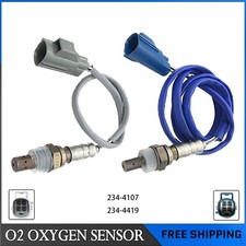 Set of 2 Up+Downstream O2 Oxygen Sensor For F...