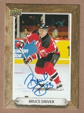 2025 Upper Deck Engrained BRUCE DRIVER Beehive Signatures