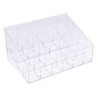 Acrylic Display Stand for Nail Polish 4 Tier Rack with Maximum Visibility