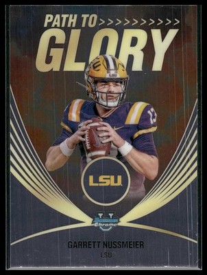 2025 Topps Chrome U Path to Glory Garrett Nussmeier #PG-2
