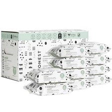 The Honest Compan y Baby Wipes, Pattern Play, Over 99 Percent Water, Pure  Gent