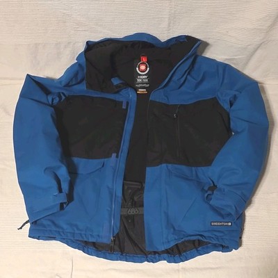 686 infiDRY 10K Men's Colorblock Ski Jacket Blue Black Size L