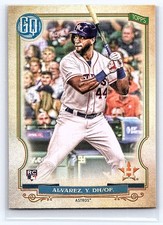 2020 Topps Gypsy Queen - Yordan Alvarez #137 (RC) Rookie Houston Astros
