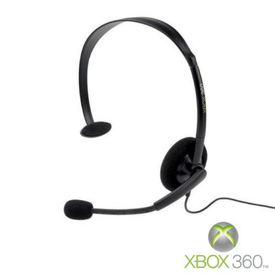 Original Microsoft Kopfbügel Headset P5F-00002 (schwarz) für XBOX 360   
