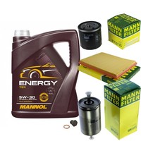 Mann Inspektionspaket 5L Mannol Energy 5W-30 FüR Opel Astra F CC 1.6I 1.4I 1.8I