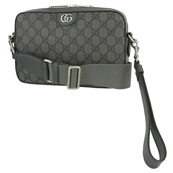 Borsa a mano Gucci Cross body GG grigio supremo tela pelle borsa a tracolla Ophidia