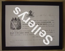 Death notice Madame Veuve LEBORGNE born Jeanne Emilie Culine de Roux 1883