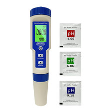 Misuratore Ph Digitale 5 in 1 Con TDS EC Salinità Temperatura, Ph Tester Piscina