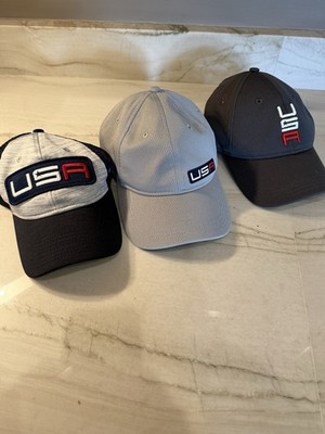 Lot Of 3 USA Ryder Cup New Era Hats. One Size Fits Most Small/medium 9twenty 