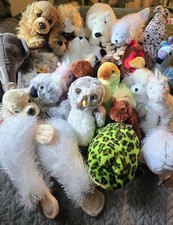 Lot Of 26 Webkinz Ganz Plush Stuffed Animals No Codes Retired Some HtF