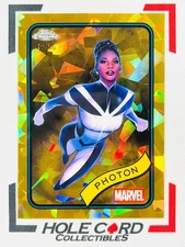 PHOTON 2025 Topps Chrome Marvel Sapphire #24 Gold Refractor 19/50 丨