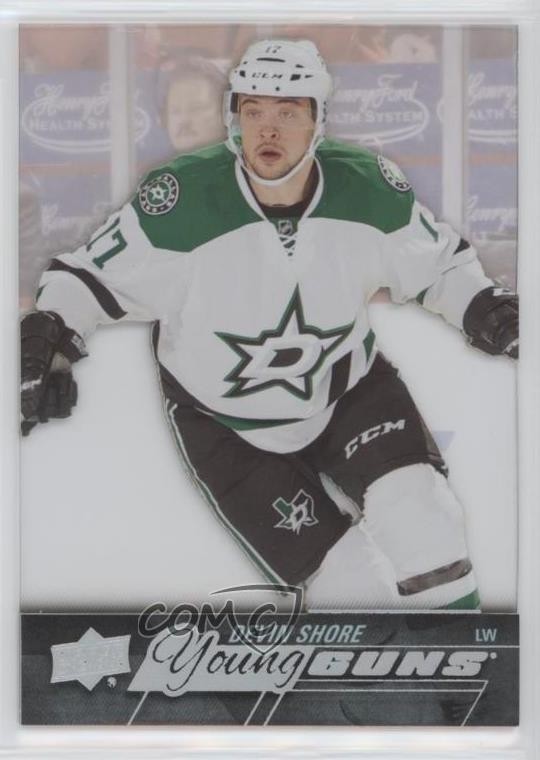 2015-16 SP Authentic UD Series 2 Acetate Young Guns Devin Shore #489 2d8