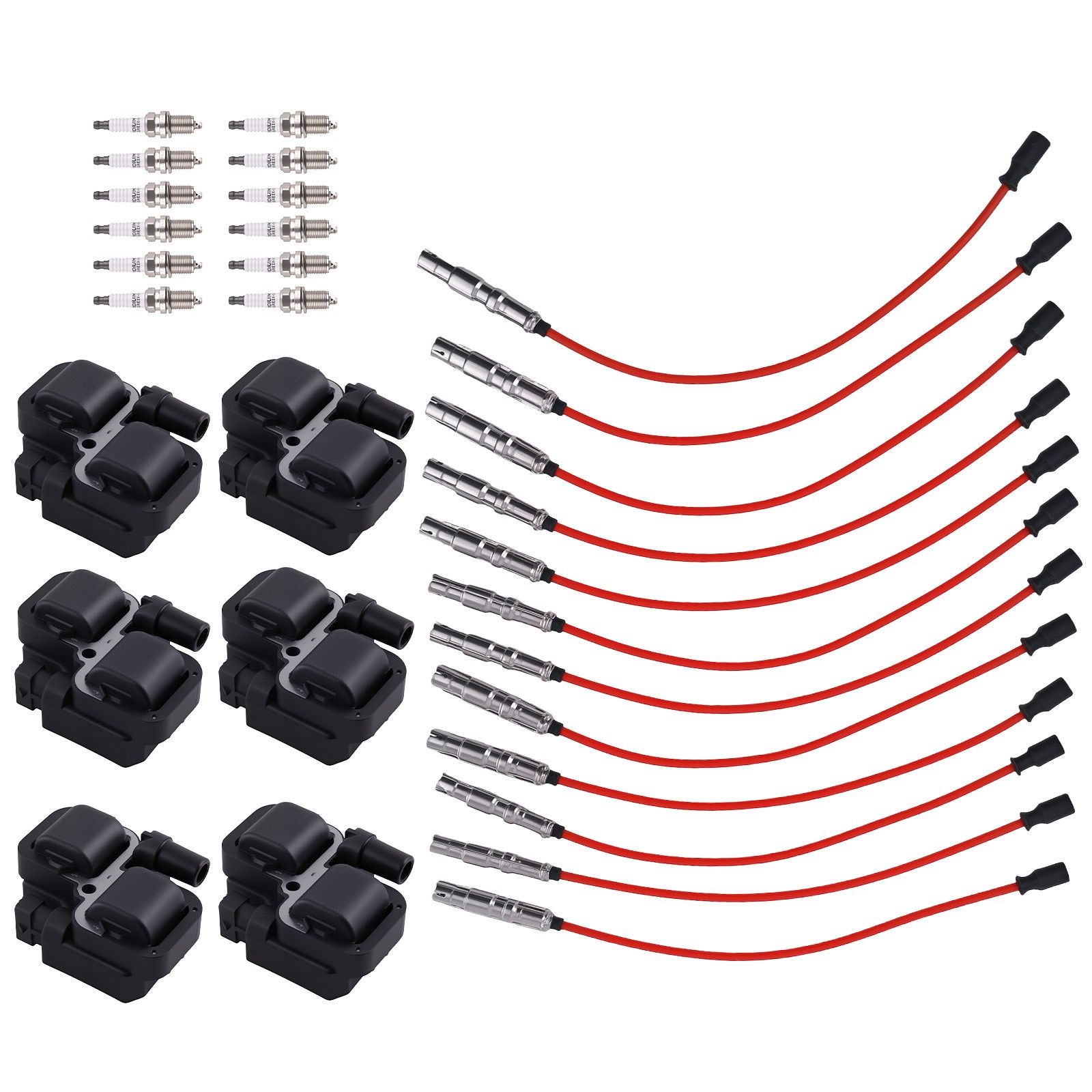 Complete Ignition Coils Set for Mercedes Benz SLR McLaren V8 5.5L 2005-2009