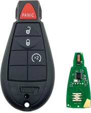 llave de 2009 - 2012 para Dodge Ram 1500 2500 3500 Control remoto SIN corte