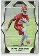 2017 PANINI PRIZM #257 JEHU CHESSON PRIZM KANSAS CITY CHIEFS RC