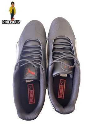 Puma Redon Bungee 38816702 Mens Black Leather Lifestyle Sneakers Shoes Size 9