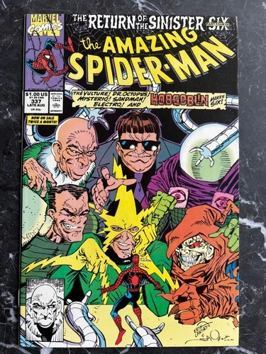 Amazing Spider-Man #337 (1990) NM 9.4