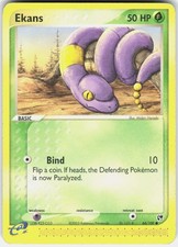 Ekans 64/100 Common Sandstorm Pokemon Moderately Played