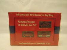 X-39983	Brekina 1:87 Set Feuerwehr Interschutz 2000 Augsburg Kommandowagen