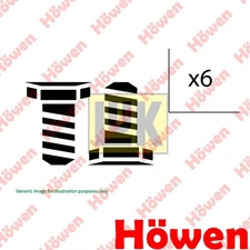 Fits Focus S-Max Mondeo Galaxy 2.0 Dual Mass Flywheel Bolt Kit Howen