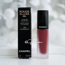 CHANEL ROUGE ALLURE INK LE ROUGE MATTE LIQUID LIP COLOR  154 EXPERIMENTE NIB
