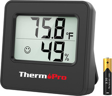 Thermopro TP157 Hygrometer Indoor Thermometer for Home, Room Thermometer Humidit