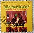 QUINCY JONES SIGNED & Message In The Heat Of The Night Vinyl LP Soundtrack RARE